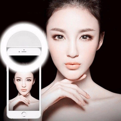 Brilliant Cell Phone Selfie LED Ring Light